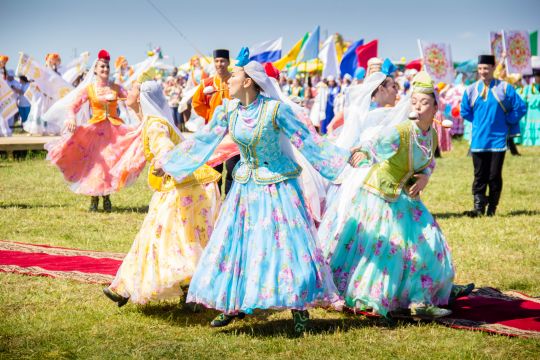 Поздравляем с Сабантуем!